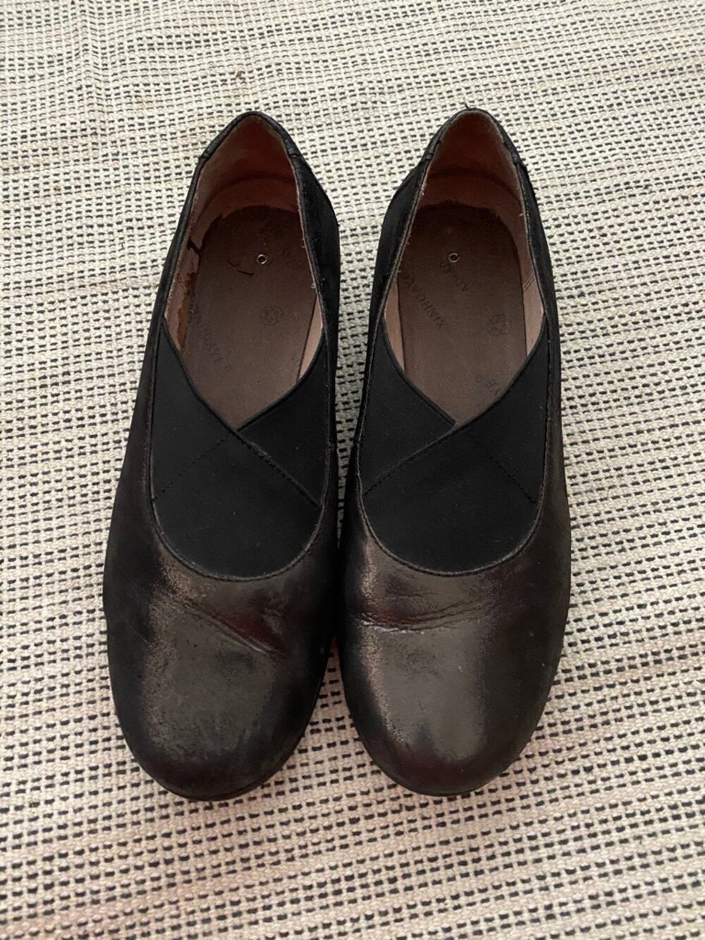 Dansko Ann Metallic Black Suede | 39